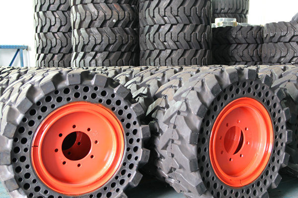 How to Foam Fill Bobcat Tires 