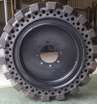 solid skid steer tires