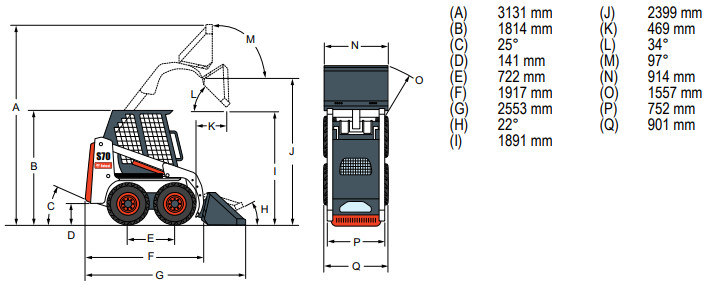 bobcat S70 specs1