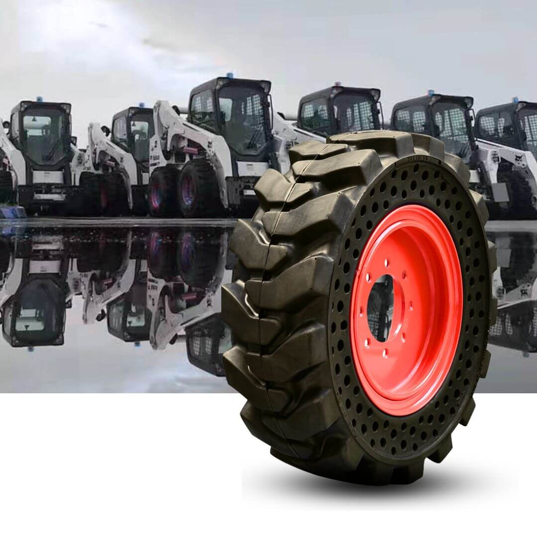 31x10-16 solid skid steer tires