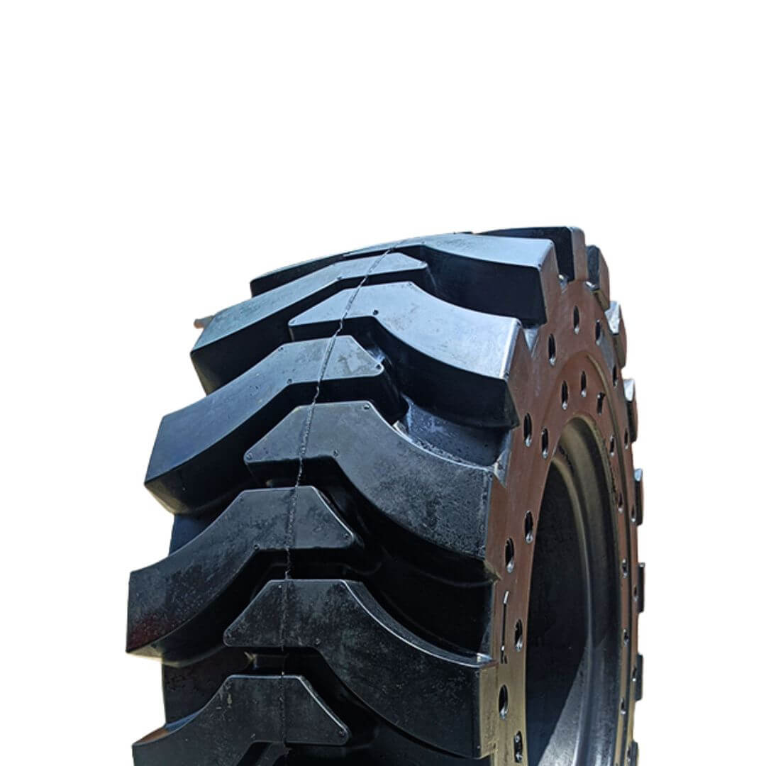 Pneu maciço para minicarregadeira 33×12-16 – G801 | Construído para extrema durabilidade