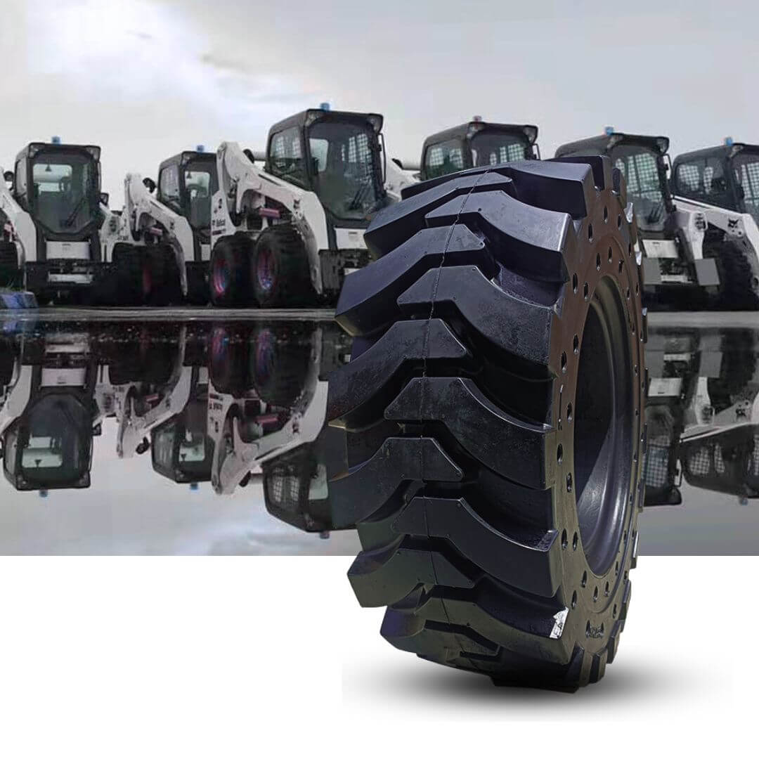 33×12-16 solid skid steer tire 2
