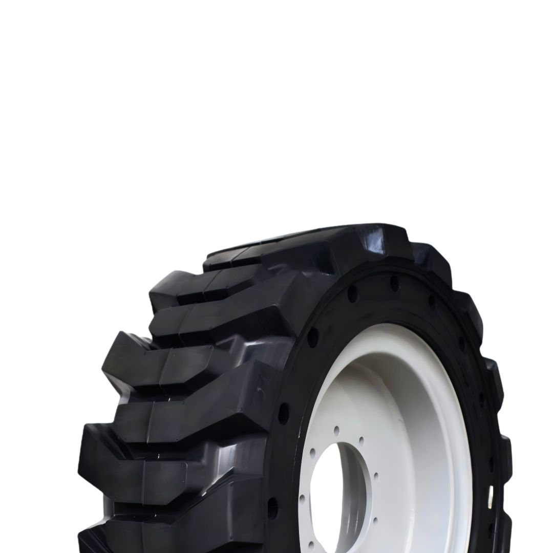 36×14-20 Solid Skid Steer Tire – G801| Heavy Duty Puncture-Free