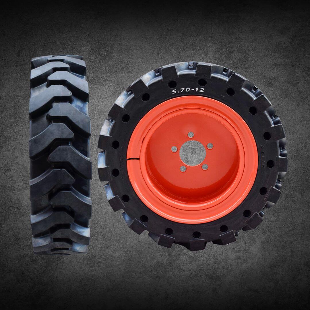 5.70-12 solid skid steer tire 3