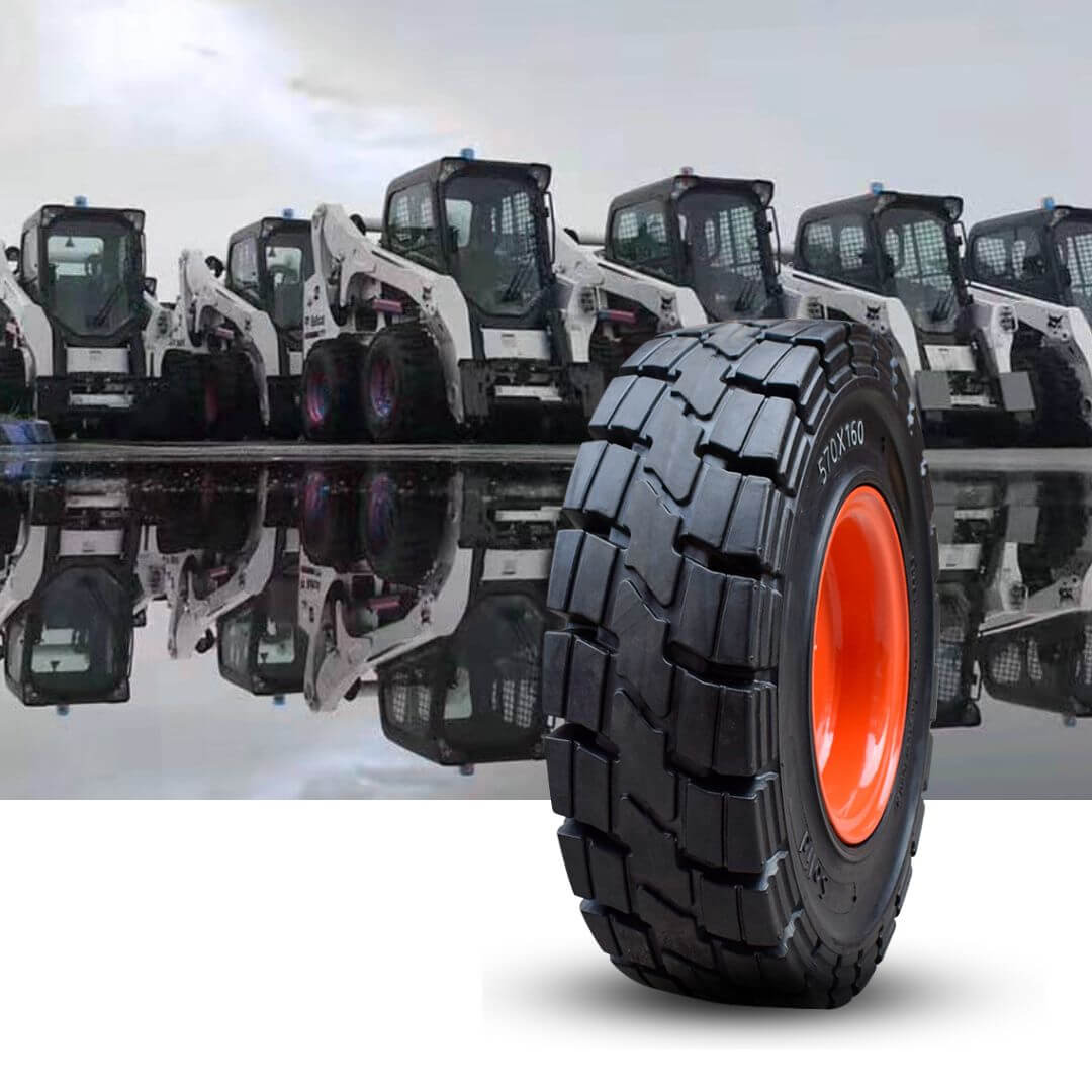 5.70x16 solid skid steer tire