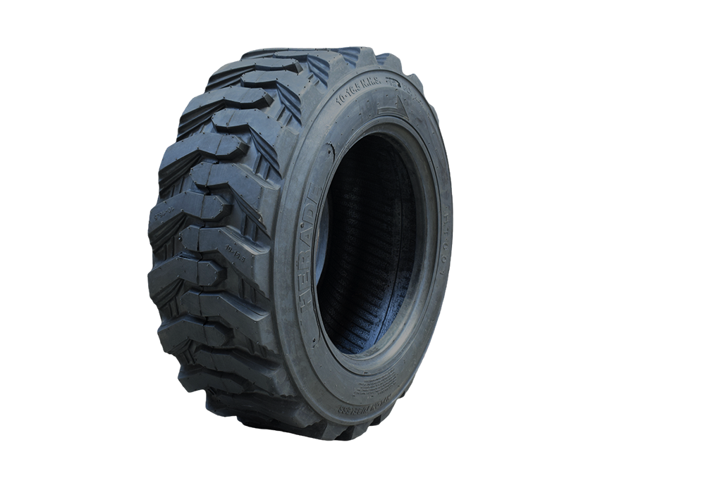 10-16.5-10 Skid Steer Tire with G601 Tread | Foam-Filled, Puncture-Proof