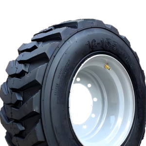 12-16.5 Skid Steer Tire | GCRT201 Tread | Flat-Proof Solid Tire