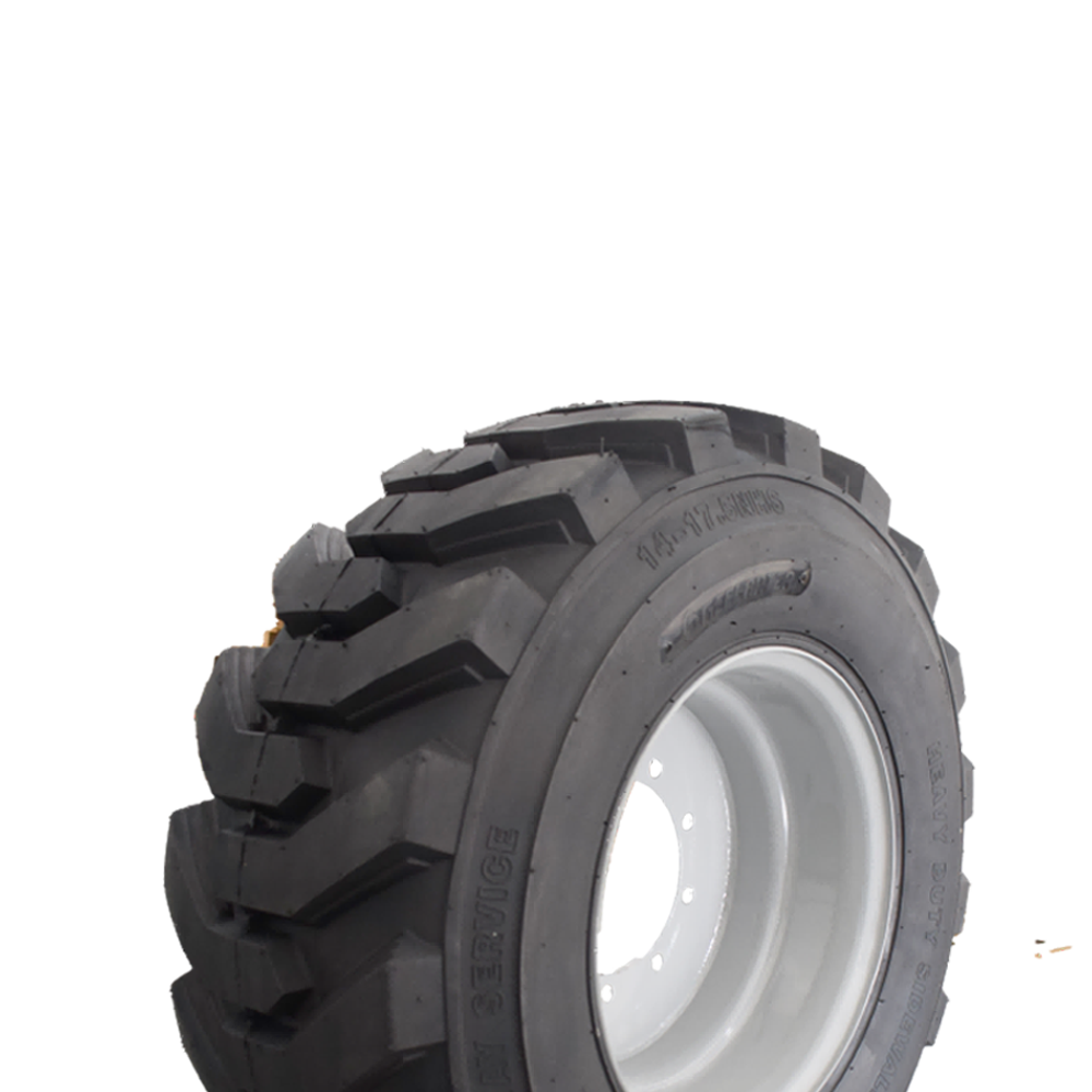 14-17.5 Foam Filled Tires | GCRT201 Tread | Heavy-Duty, Flat-Proof for Aerial Lifts