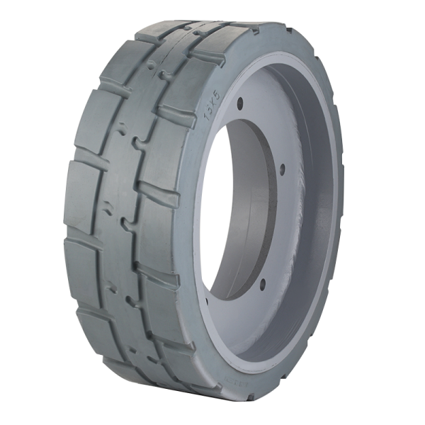 15×5 Solid Tire for Scissor Lifts | Heavy-Duty