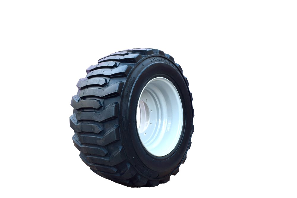 33×15.5-16.5 Foam Filled Tires | GCRT201 Tread | Heavy-Duty, Flat-Proof for Aerial Lifts