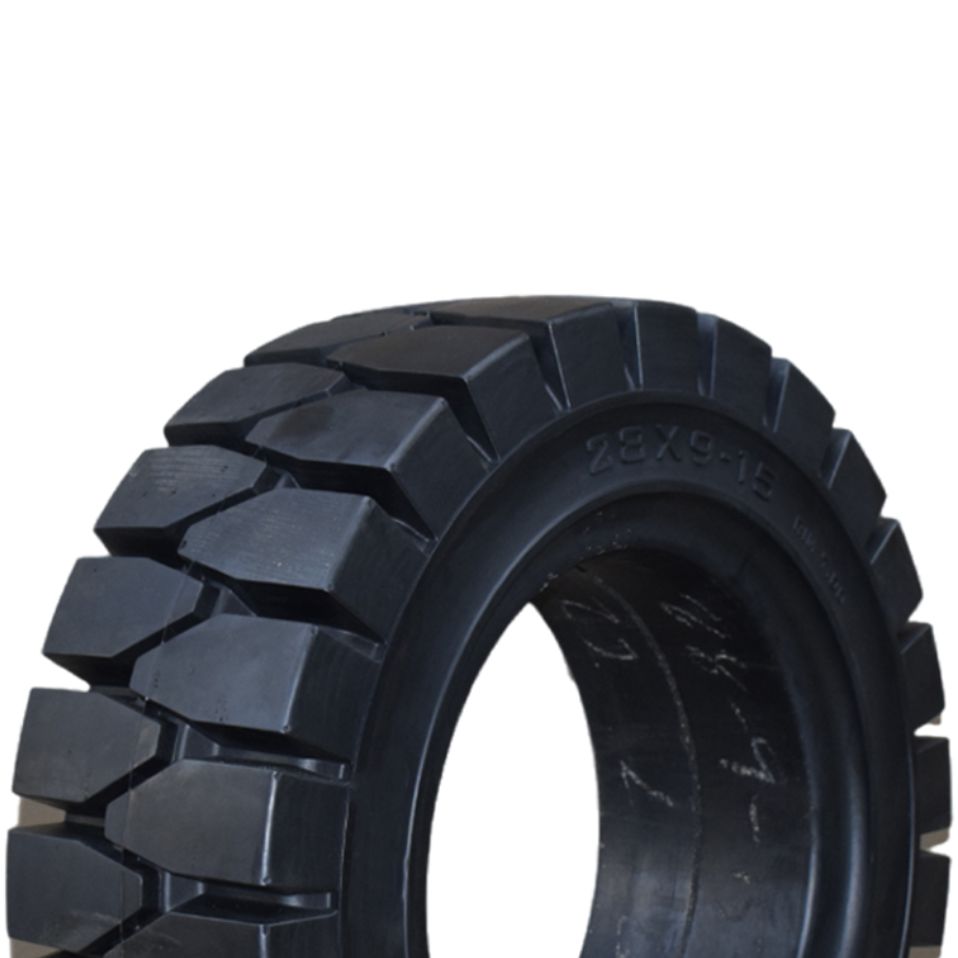 Pneus maciços para empilhadeira 23×9-15 | Para terrenos acidentados