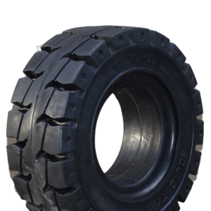 18×7-8 Solid Forklift Tires | Compact Equipment | Press-On