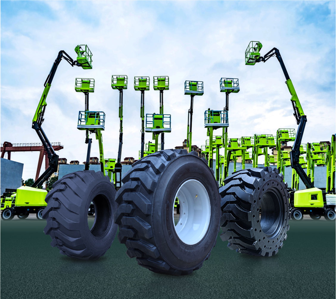 Geelanter offers two high-performance, puncture-proof tire solutions for Aerial work machines at APEX Asia 2025